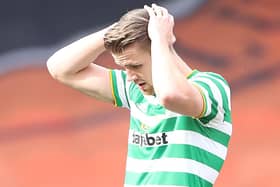 Celtic defender Kristoffer Ajer is a transfer target for Newcastle United. (Photo by Ian MacNicol/Getty Images)