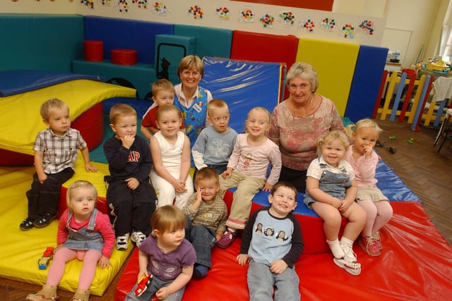 Were you pictured having a wonderful time at the nursery 17 years ago?