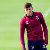 West Ham United's Harrison Ashby.