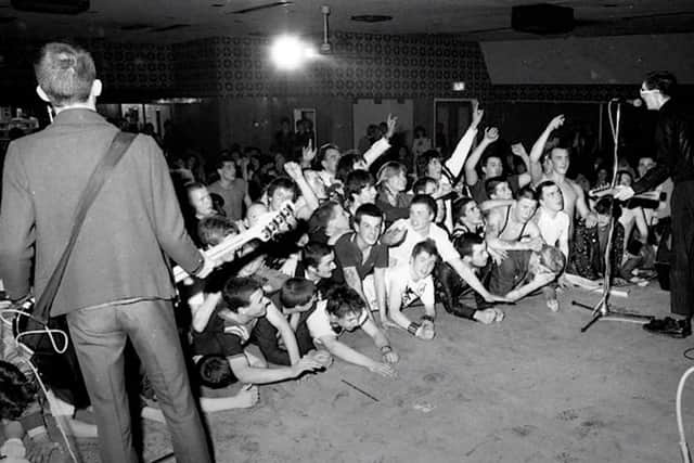 A still which features in Organised Chaos as it looks at the history of the North East's punk scene.