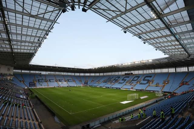 General view inside the CBS Arena, home of Coventry City. (Photo by Catherine Ivill/Getty Images)