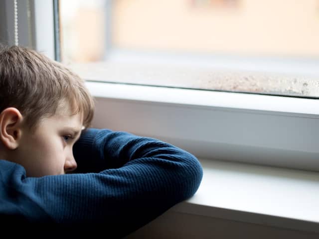 The Tories left a legacy of 4.5 million children in poverty. Photo posed by model
