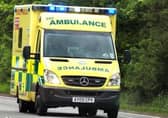 One person has been take to hospital following a six-vehicle crash