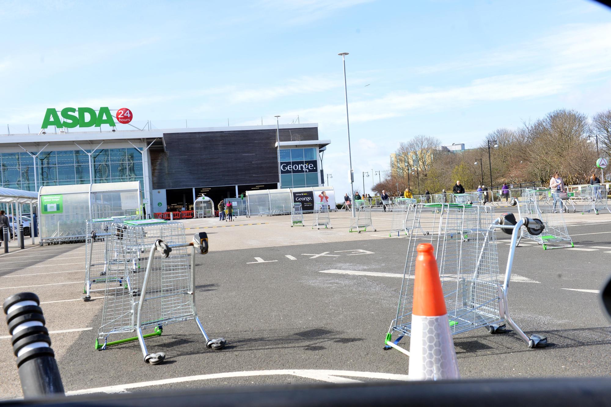 Man removed from Asda at South Shields for 'causing disruption' at