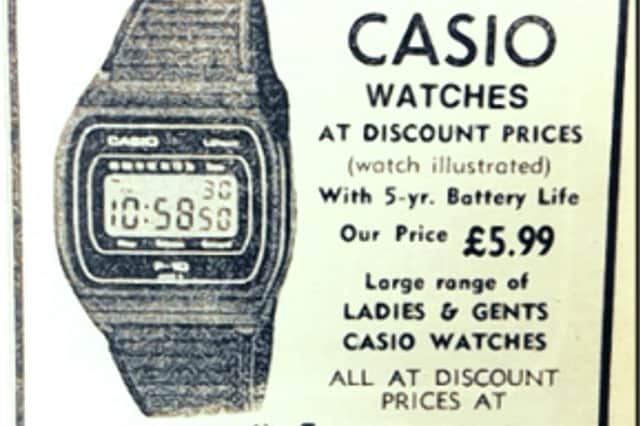 Casio watches from Smithsons for £5.99.