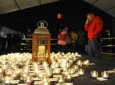 Hundreds of candles were lit at Souter Lighthouse by people who had lost babies and children in 2019.