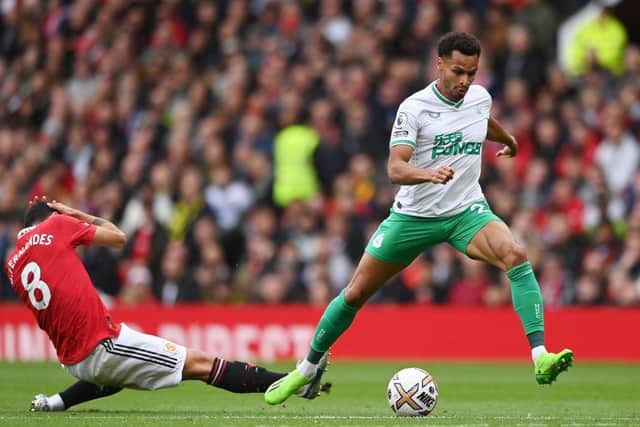 Jacob Murphy has benefitted from Allan Saint-Maximin's absence and has played his part in Newcastle's recent successes (Photo by Stu Forster/Getty Images)