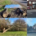 Storm Malik brought high winds to the region.