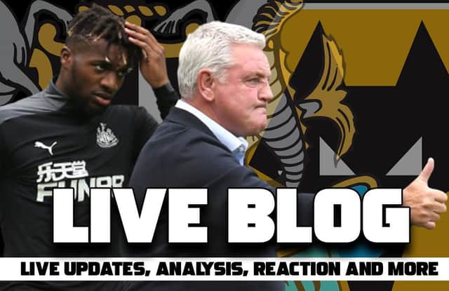 Newcastle United travel to Wolves this afternoon.