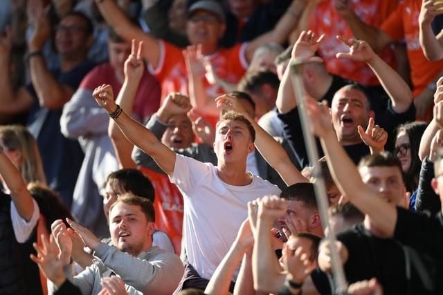 Blackpool play in the Championship and have an average attendance of 11,792.