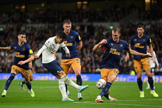 Newcastle United face Tottenham Hotspur at St James' Park aiming to do the double over their opponents (Photo by Justin Setterfield/Getty Images)