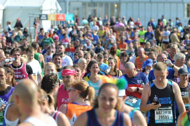 The Great North Run in 2019.