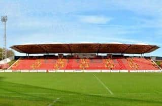 Gateshead International Stadium.