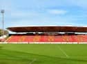 Gateshead International Stadium.