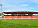 Gateshead International Stadium.