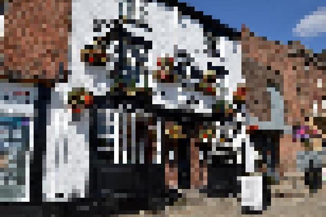 Can you correctly identify the pub in this pixelated picture?