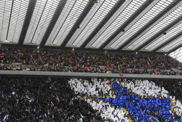 Newcastle United fans have helped to create a new Premier League attendance record (Photo by Stuart MacFarlane/Arsenal FC via Getty Images)