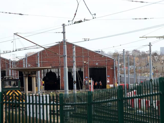 The Gosforth Metro depot