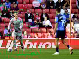 Anthony Patterson playing for Sunderland.