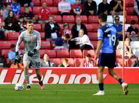 Anthony Patterson playing for Sunderland.