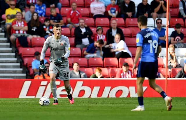 Anthony Patterson playing for Sunderland.