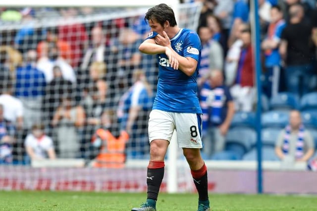Joey Barton: Much build-up but Englishman failed to deliver in a short time at Rangers and was even nutmegged on his debut by Ali Crawford against Hamilton. Lasted just three months with Mark Warburton's team.