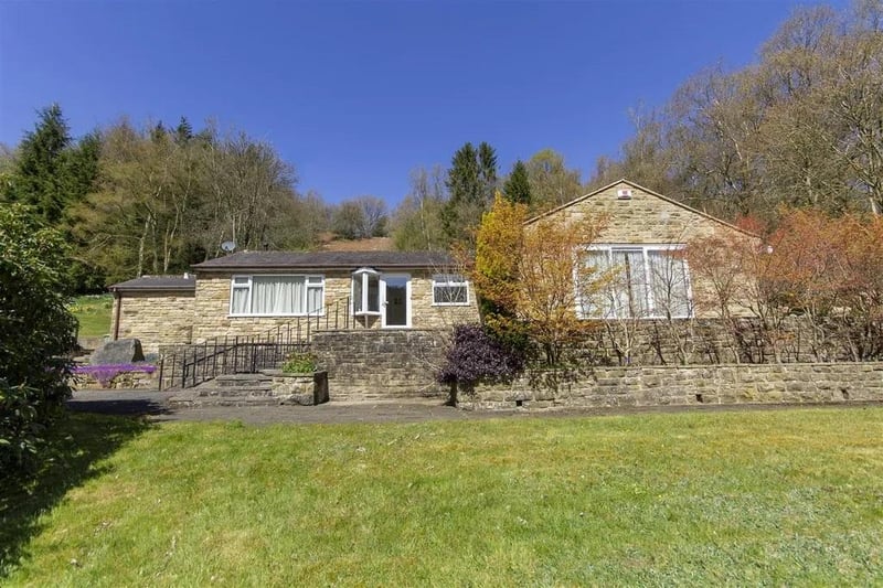 This extended, four-bedroom detached bungalow sits on a three-acre plot and boasts huge potential. It is on the market for offers in the region of £800,000 with Wilkins Vardy.