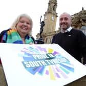Kate expresses her support for events like the Pride in South Tyneside events, launched this week by South Tyneside Council deputy leader Cllr Audrey Huntley and organiser Peter Durrant.