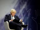 Prime Minister Boris Johnson during a London-based summit to raise funds for the Global Partnership for Education (GPE). Picture date: Thursday July 29, 2021.