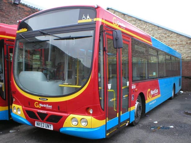 A Go North East bus