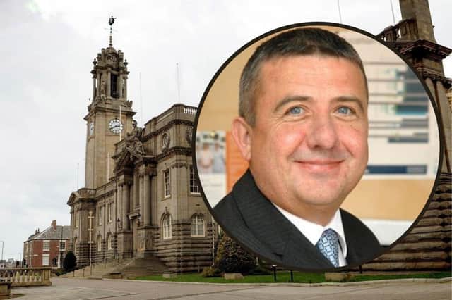 Council officer, Mike Conlon, who is retiring after 35 years at South Tyneside Council