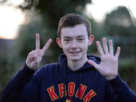 Mortimer Community College pupil Bradley George has ran 7 half marathons in 7 days for Key 2 Life foodbank.