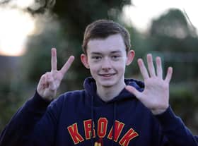 Mortimer Community College pupil Bradley George has ran 7 half marathons in 7 days for Key 2 Life foodbank.