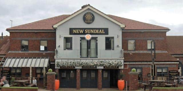 The New Sundial located on Sea Road.