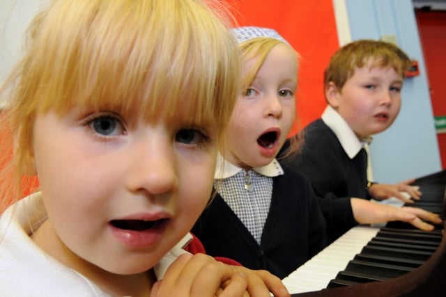 Pupils from Marsden Primary and Whitburn Primary Schools were competing together in a talent show 11 years ago. Does this bring back memories?