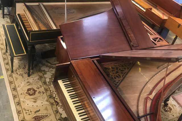 Some of the instruments up for auction