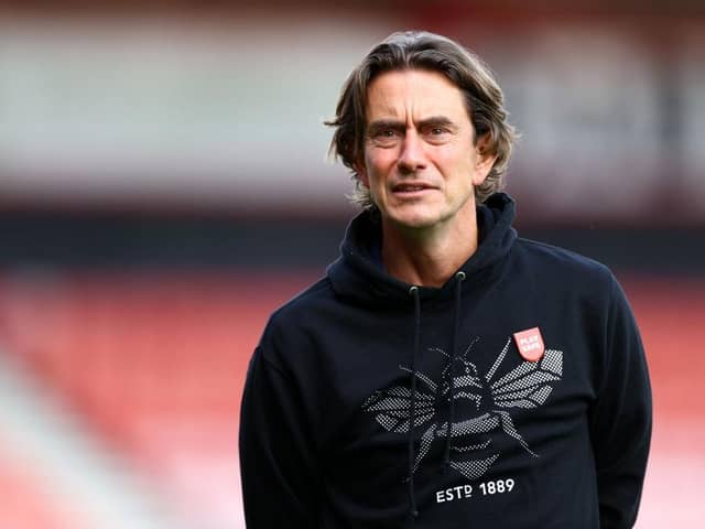 Brentford head coach Thomas Frank.