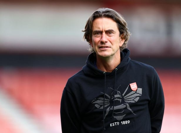 Brentford head coach Thomas Frank.