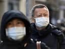 Tourists in Edinburgh continue to take precautions and wear masks due to the coronavirus outbreak