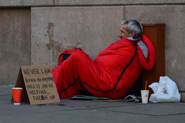 Concerns have been raised over how measures to clampdown on begging could result in 'punishing' vulnerable people