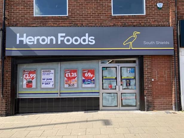 How the new Heron Foods shop will look