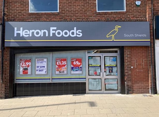 How the new Heron Foods shop will look