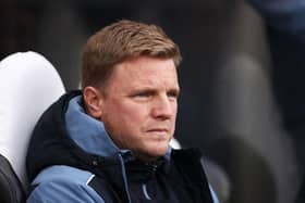 Newcastle United head coach Eddie Howe.