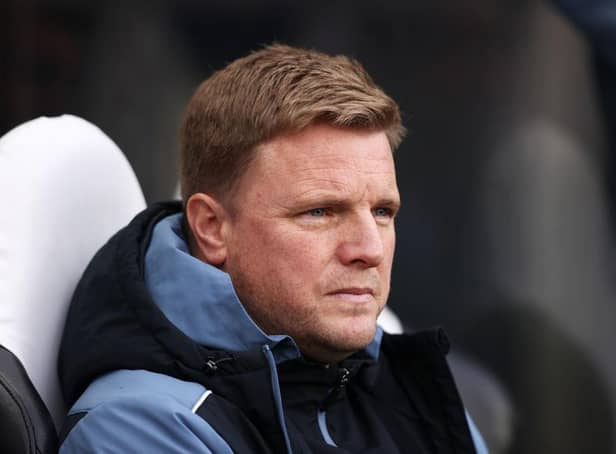 Newcastle United head coach Eddie Howe.
