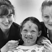 Kate Irvine of Whitburn Junior Mixed and Infants School was the target of amateur artists, Catherine Nicholson and Sarah Baxter. Who can tell us more about this July 1990 event?