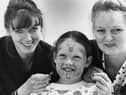 Kate Irvine of Whitburn Junior Mixed and Infants School was the target of amateur artists, Catherine Nicholson and Sarah Baxter. Who can tell us more about this July 1990 event?