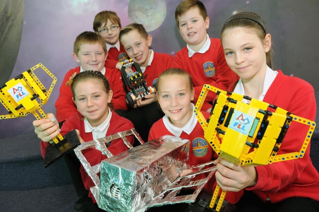The Harton Primary School winning Lego League team. Does this bring back memories?