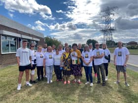 Tyler's walk participants