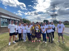 Tyler's walk participants