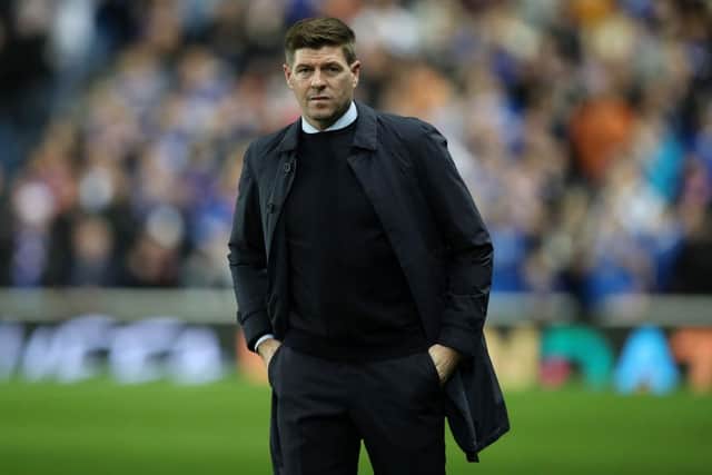 Rangers boss Steven Gerrard has been urged to 'swerve' an approach from Newcastle United (Photo by Ian MacNicol/Getty Images)